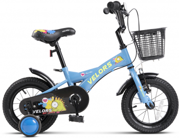 Bicicleta Copii 2-4 ani Velors V1201B 12 Albastru/Verde 