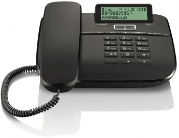 Telefon fix analogic Gigaset DA611 negru 