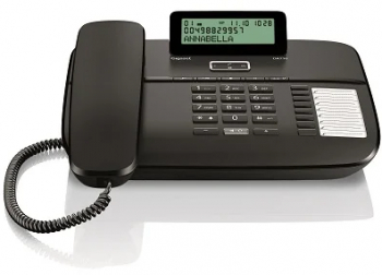 Telefon fix analogic Gigaset DA710 negru 