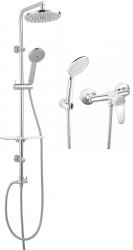 SET 2in1 Set de dus dual Amiga VerdeLine si Baterie perete dus ISSO 