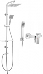 SET 2in1 Set de dus dual Amigo Verdeline si Baterie dus perete Zicco 