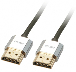 Cablu Lindy LY-41671 HDMI - HDMI 1m Silver 
