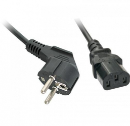 Cablu alimentare Lindy LY-30335 Schuko - IEC C13 Female 2m Black 