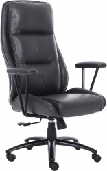 Scaun profesional Arka Chairs B164 piele ecologica brate si baza metalice confortabil 