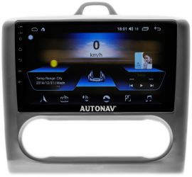 Navigatie AUTONAV Android GPS Dedicata Ford Focus 2 Clima Auto Model Classic Memorie 32GB Stocare 2GB DDR3 RAM Display 9 