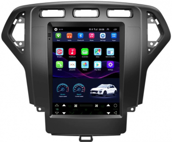 Navigatie AUTONAV Android GPS Dedicata Ford Mondeo 2007-2010 Stil Tesla Negru Memorie 16GB Stocare 2GB DDR3 RAM Display Negru 10 