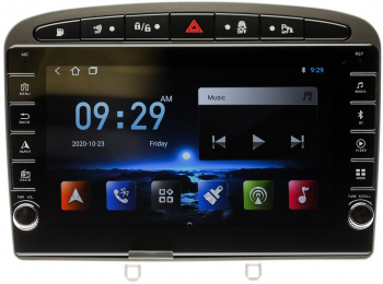 Navigatie AUTONAV Android GPS Dedicata Peugeot 308 2006-2013 si 408 2010-2014 Model PRO Memorie 32GB Stocare 2GB DDR3 RAM Display 8 