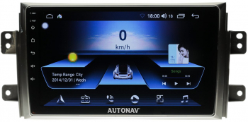 Navigatie AUTONAV Android GPS Dedicata Suzuki SX4 2006-2014 Model Classic Memorie 64GB Stocare 4GB DDR3 RAM Display 9 