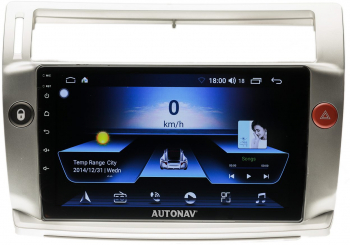Navigatie AUTONAV Android GPS Dedicata Citroen C4 2004-2010 Model PRO Memorie 32GB Stocare 2GB DDR3 RAM Display 8 
