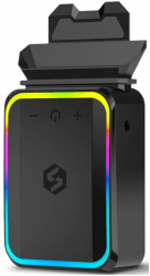 Cooler portabil pentru laptop Axeloni R extractor de aer viteza de 1500-3200 RPM control inteligent al temperaturii Negru 