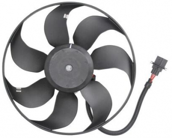 Ventilator radiator VW GOLF IV 1J1 TYC 837-0004 