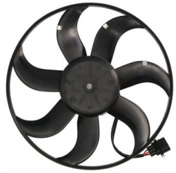 Ventilator radiator SKODA ROOMSTER 5J TYC 837-0036 
