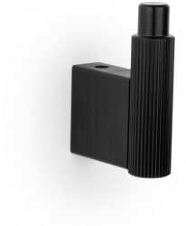 Agatatoare cuier Arpa finisaj negru periat 55x14x41 mm 