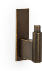Agatatoare cuier Arpa Plate finisaj alama rustica 80x25x43 mm 