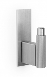 Agatatoare cuier Arpa Plate finisaj otel inoxidabil 80x25x43 mm 