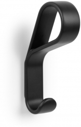 Agatatoare cuier Belt finisaj negru mat 113.9x22x64.6 mm 