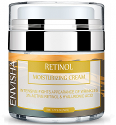 Crema de fata hidratanta cu Retinol si Acid Hialuronic Envisha 50ml 