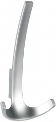 Agatatoare cuier Eclipse finisaj crom mat 120x60x33 mm 