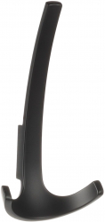 Agatatoare cuier Eclipse finisaj negru mat 120x60x33 mm 