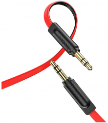 Cablu Audio HOCO UPA16 3.5 mm la 3.5 mm AUX 2m Rosu Blister 