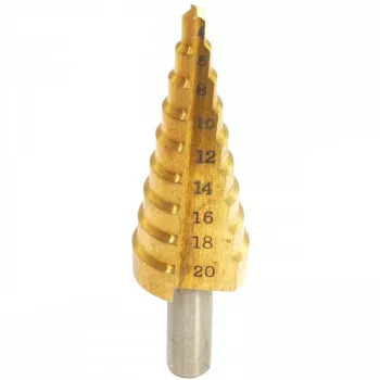 Burghiu conic 4-20mm HSS VERKE V05056 