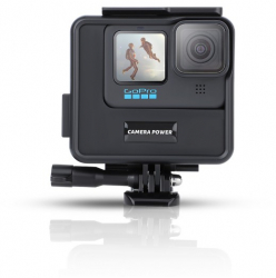 Carcasa Gopro Hero 9/10 Cu Power Bank 4800 mAh Incorporat Cold Shoe Mount 