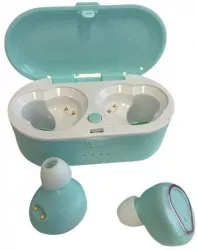 Casti Wireless SIKS® Bluetooth 5.0 cu super bass si reducerea zgomotului 207 culoarea albastru 