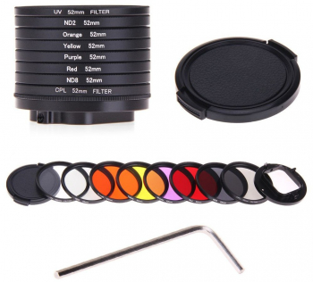 Filtru Cpl Telesin Compatibil Gopro Hero 5 6 Si 7 Black 