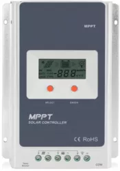 MPPT Regulator Solar de 40A Dimensiuni 252x180x63mm 1040 W max Protectie IP30 Alb 