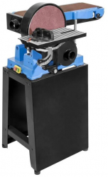 Masina de slefuit cu banda si disc plus stativ GBTS1100 Gude 38352 1100 W 1500 rpm 