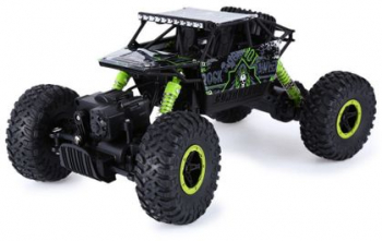 Pachet masinuta ROCK CLIMBER 1 18 Verde si acumulator de 2400 mAh