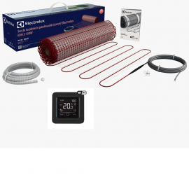 Kit covor Electrolux incalzire in pardoseala 10 mp - 1500 W cu Cronotermostat C16 - WIFi Control 
