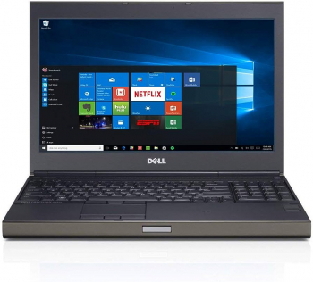 Laptop gaming jr refurbished Dell Precision M4800 i7-4810MQ 24 GB ram ssd 250 GB+hdd500gb 15.6 Quadro K1100M 2gb 