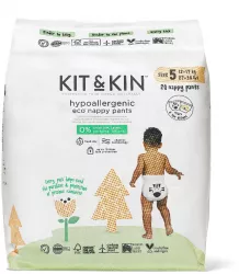 Scutece Hipoalergenice Eco Kit&Kin Chilotel Junior Marimea 5 12-17 kg 20 buc 