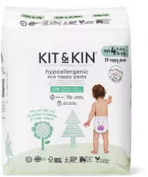 Scutece Hipoalergenice Eco Kit&Kin Chilotel Maxi Marimea 4 9-15 kg 22 buc 