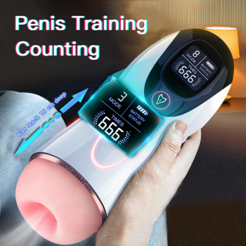 Jucarie erotica automata cu 8 nivele de placere masturbator pentru barbati +18 