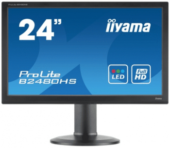Monitor LED second hand Iiyama Prolite B2480HS HDMI 24 inch Grad A 