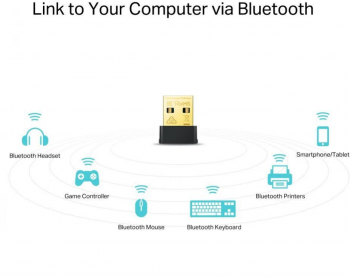 Adaptor wireless TP-Link ARCHER T2UB NANO AC600 Dual-band USB 2.0 Bluetooth 4.2 Wireless Standards EEE 802.11ac IEEE 802.11a IEEE 802.11n