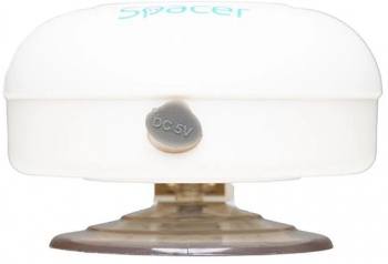 Boxa Spacer DUCKY-WHT portabila 3W RMS control volum acumulator 300mAh microfon incorporat incarcare USB waterproof alb 