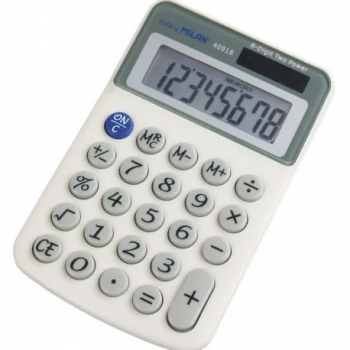 Calculator 8DG Milan 40918BL 
