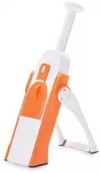 Feliator manual SIKS® tip mandolina pliabil 4 functii alb/portocaliu 