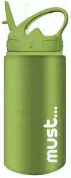 Sticla de apa din otel inoxidabil pentru copii 500 ml Must Water Canteen 618345 Verde 