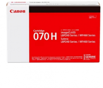 Toner Canon CRG070H black capacitate 10.2k pagini pentru LBP246dw LBP243dw MF465dw MF463dw MF461dw. 