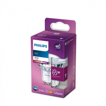 Bec LED Philips Classic EyeComfort GU10 4.9W 65W 460 lm lumina calda 3000K 
