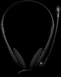 CANYON HS-01 PC headset with microphone volume control and adjustable headband cable length 1.8m Black/Orange 16312850mm 0.069kg 