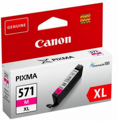 Cartus cerneala Canon CLI-571XL magenta capacitate 11ml pentru Canon Pixma MG6850/MG6851 Canon Pixma MG5750/MG5751 Canon Pixma 