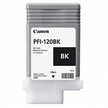 Cartus cerneala Canon PFI-120BK black capacitate 130ml pentru Canon TM 200/205/300/305. 