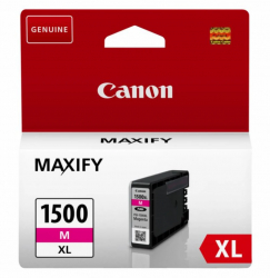 Cartus cerneala Canon PGI1500XLM magenta Dual Resistant High Density capacitate 12ml / 1020 pagini pentru Canon Maxify MB2350 MB2050. 