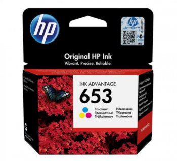 Cartus cerneala HP 3YM74AE Color Nr.653 200ini HP DeskJet Plus Ink Advantaje 6075 AIO DeskJet Plus Ink Advantaje 6475 AIO 