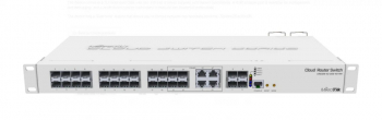 Mikrotik Cloud Router Switch CRS328-4C-20S-4S+RM Smart Switch 20 xSFP cages 4 x SFP+ cages 4 x Combo ports Gigabit Ethernet or SFP 
